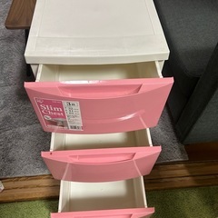 決まりました‼️3段衣装ケース。おもちゃ入れにも最適の画像