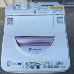 🉐洗濯機　シャープ　6kg🉐SHARP 6キロ　ES-TG60L 2014年製の画像