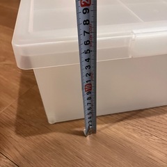 無印良品　プラスチックケースの画像