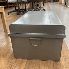 S110 ⭐ 3点セット ブリキトランクBOX (S,M,L)セット USED 綺麗の画像