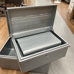 S110 ⭐ 3点セット ブリキトランクBOX (S,M,L)セット USED 綺麗の画像