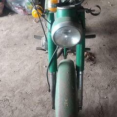 カワサキ。B1。ジャンク品。不動。部品取り。の画像