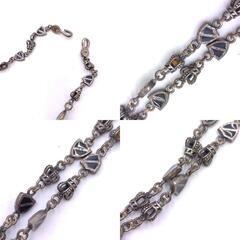 JUSTIN DAVIS ジャスティン デイビス クラウンシールド チェーン ネックレス SNJ190 CROWN SHIELD LINKの画像