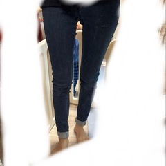 ユニクロ　デニム　2着の画像