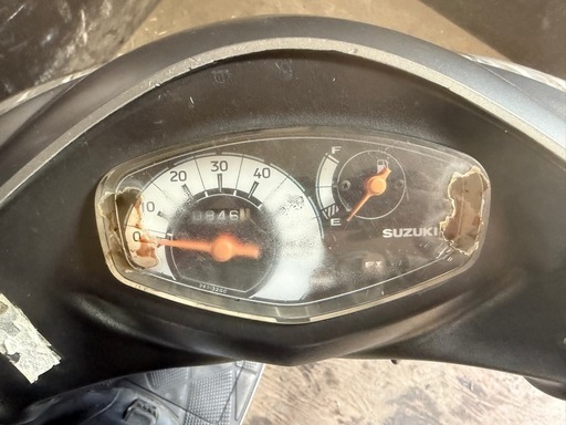 ★支払総額4.5万円★激安バイク続々入荷中！ なんでも買取ます！ スズキ アドレスV50 シルバー CA44A 人気のV50！ 4ストインジェクション！ 集中キー！ 通勤、通学に♪