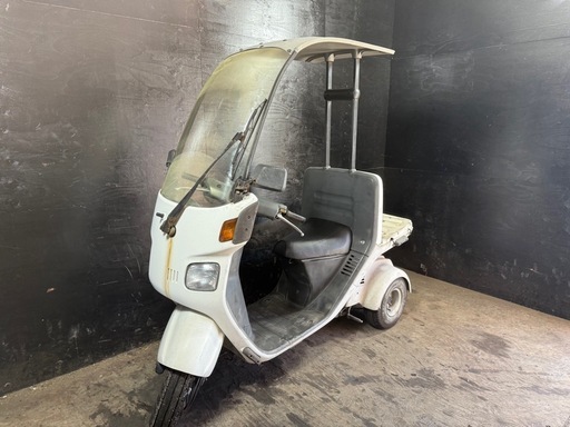 ★支払総額4.0万円★買取強化中！ まずはカンタン無料査定まで！ ホンダ ジャイロ2 白 TA02 人気のジャイロ！ 2ストのためオイル注ぎ足すだけ！ カスタムベースに♪