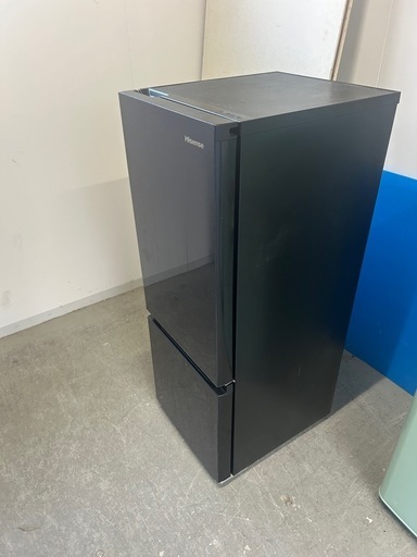 お買得☆美品☆ハイセンス☆2022年製☆2ドア☆160L☆ブラック色☆激安冷蔵庫☆