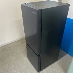 お買得☆美品☆ハイセンス☆2022年製☆2ドア☆160L☆ブラック色☆激安冷蔵庫☆の画像