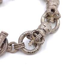 JUSTIN DAVIS ジャスティン デイビス CROWN ORB BRACELET クラウン ブレスレット SV925 シルバーアクセサリーの画像