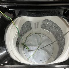 ニトリ 全自動洗濯機 NT60T1BK 6kg 【2025年製】の画像