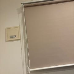 ロールカーテン美品の画像