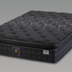 定価41万円　高級マットレス ダブルサイズ 美品　シーリーチタニウムコレクション 高級シルクのカバー付きの画像