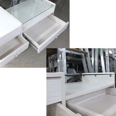 ドレッサーテーブル 幅80cm センターテーブル リビングテーブル 引き出し収納 ☆ 札幌市 北区 屯田 の画像