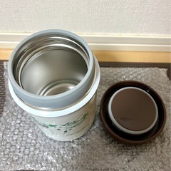 【未使用です】こんせんくん オリジナルスープポット ステンレス製 380mlの画像