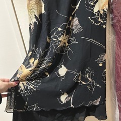 美品⭐︎花柄ロングスカートの画像