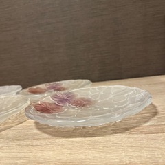 HOYAガラス　お皿　5枚セットの画像