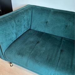 ソファー　2人掛け　ホテルライク　ラグジュアリー　の画像