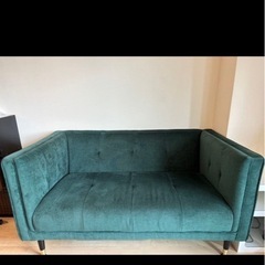 ソファー　2人掛け　ホテルライク　ラグジュアリー　の画像