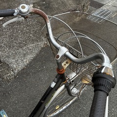 27インチ　自転車　防犯登録抹消済みの画像