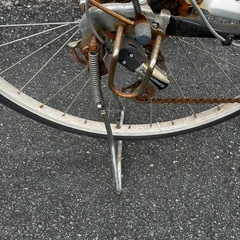 27インチ　自転車　防犯登録抹消済みの画像