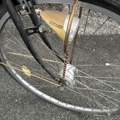 27インチ　自転車　防犯登録抹消済みの画像