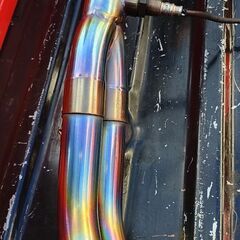 t-max500　２型チタンフルエキマフラーの画像