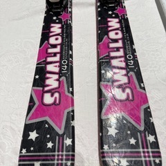 スキー　140㎝　ストック　105㎝　セット　　の画像