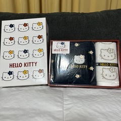 🛁キティちゃんタオルセット(未使用保管品)の画像