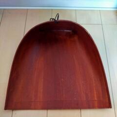 【白木屋】 特選棕櫚（しゅろ）製鬼箒（ほうき）＆はりみ（ちりとり）セットの画像