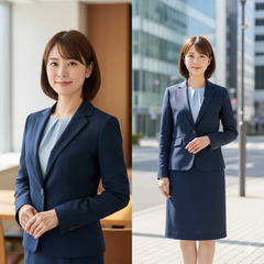 顔は名刺、姿勢は履歴書の画像