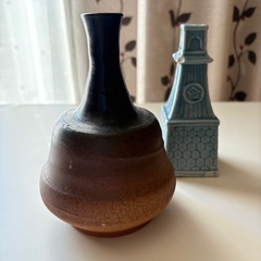 花びん　一輪挿し　花器　剣山　セットにての画像