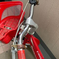 子ども用自転車　16インチ　補助輪なしの画像