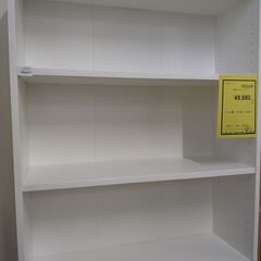 リユースのサカイ浦和店 【F214】★本棚 ハイタイプ ホワイトの画像