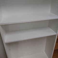 リユースのサカイ浦和店 【F214】★本棚 ハイタイプ ホワイトの画像