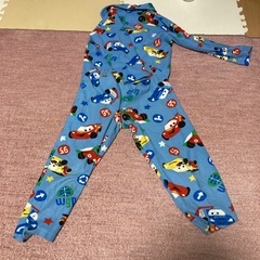 Disney カーズ　車プリント パジャマ 116-125cm 120サイズ　秋から冬用の画像