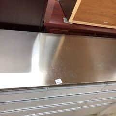 【ジャングルジャングル石津店】ステンレス　レンジ台　キッチン収納　収納　隙間収納　幅120cm　新生活　キッチン収納 堺市 西区 東区 北区 南区 堺区 石津の画像