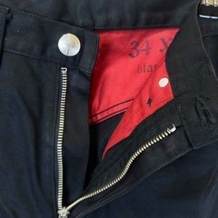 WOLFS HEAD ウルフズヘッド TRASH HEAD トラッシュヘッド コットン ツイル パンツ black tiger ブラック タイガー W34 TH-P1 メンズの画像