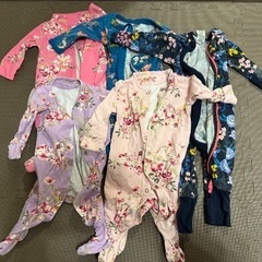 ベビー服　女の子　肌着　50cm 60cm まとめ売りの画像