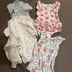 ベビー服　女の子　肌着　50cm 60cm まとめ売りの画像