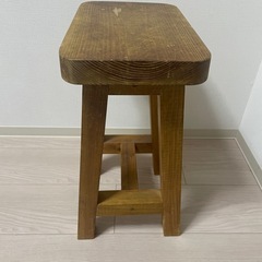 木製　スツール　チェア
の画像