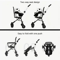 新品未使用 折りたたみ式ベビーカーの画像