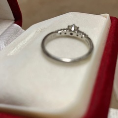 ダイヤモンドリング ブリリアント 0.316・0.18カラット の画像