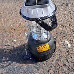 【リサイクルショップどりーむ天保山店】No.4752　ランタン　写真参照🎵　ソーラー付き🎵　の画像