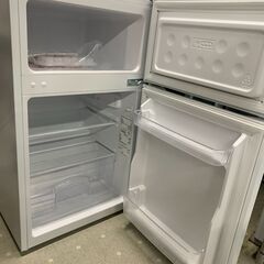 ★来店限定★　特価品　２ドア冷凍冷蔵庫　87ℓ　山善　2022年製　YFR-D91の画像
