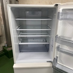 222 AQUA 大型冷蔵庫　355L 300L強　小型　家庭用　右開き　4ドア　ホワイトカラーの画像