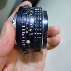 並品 SMC PENTAX-M 50mm F1.7 　分解清掃済の画像