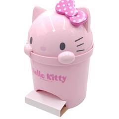 【未使用】サンリオ ハローキティ ルームボックス ゴミ箱 大日本住友製薬 キティちゃんの画像