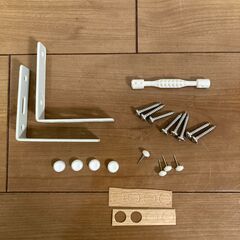 無印良品　スタッキングシェルフ　2段　オーク材の画像