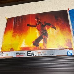 【未開封】仮面ライダー 一番くじ E賞 ビジュアルシート 5枚セットの画像