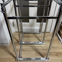 ハンガーラック2列の画像